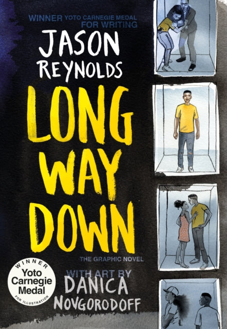 Front cover of Long Way Down (The Graphic Novel) by Danica Novgorodoff, paperback