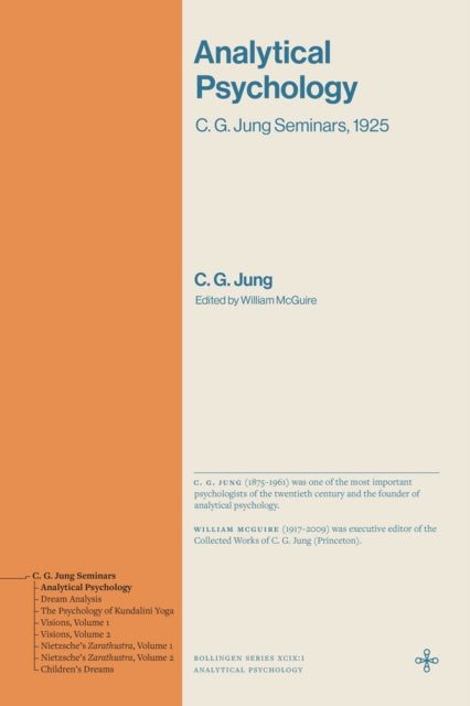 Analytical Psychology : C. G. Jung Seminars, 1925 - C.G. Jung