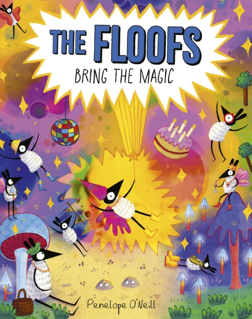 Front cover of The Floofs Bring the Magic by Penelope O'Neill, paperback