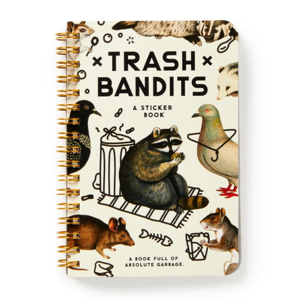 Trash Bandits Sticker Book - Brass Brass Monkey