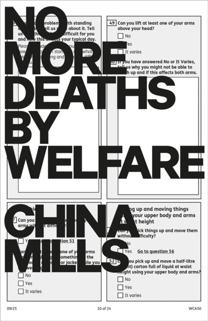No More Deaths by Welfare - China Mills