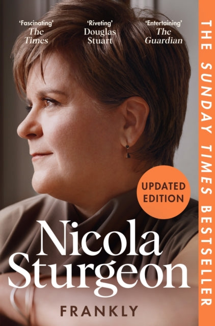 Front cover of Frankly by Nicola Sturgeon, paperback