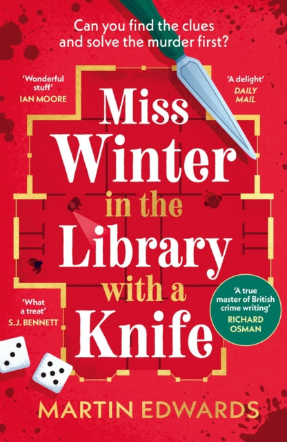 Miss Winter in the Library with a Knife : a murder mystery with a delightful twist - Martin Edwards