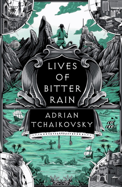 Front cover of Lives of Bitter Rain, hardback