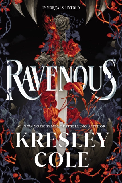 Front cover of Ravenous by Kresley Cole, hardback