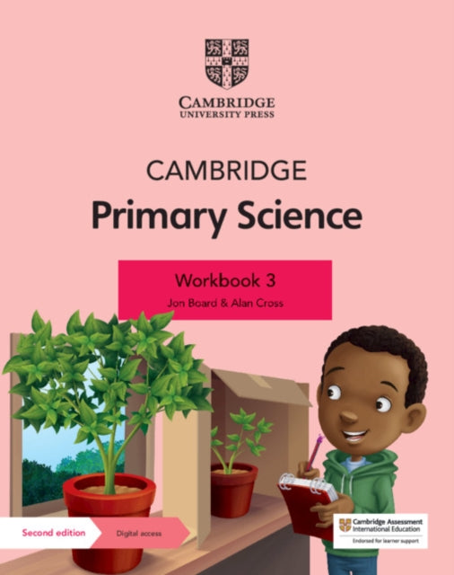 Cambridge Primary Science Workbook 3 with Digital Access (1 Year) - Alan Cross
