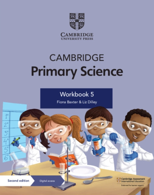 Cambridge Primary Science Workbook 5 with Digital Access (1 Year) - Fiona Baxter
