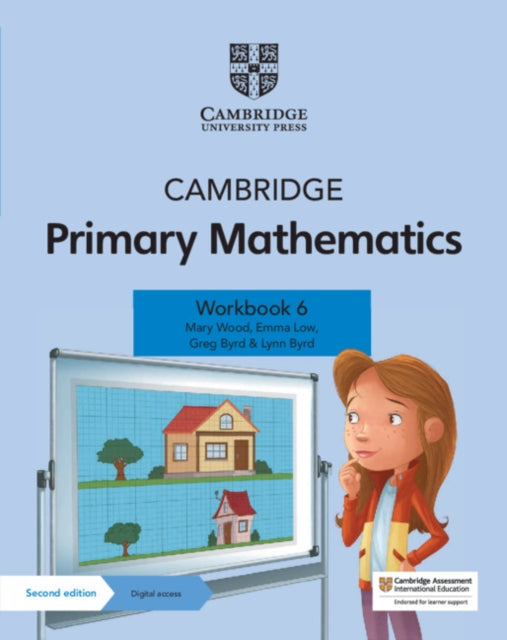 Cambridge Primary Mathematics Workbook 6 with Digital Access (1 Year) - Emma Low