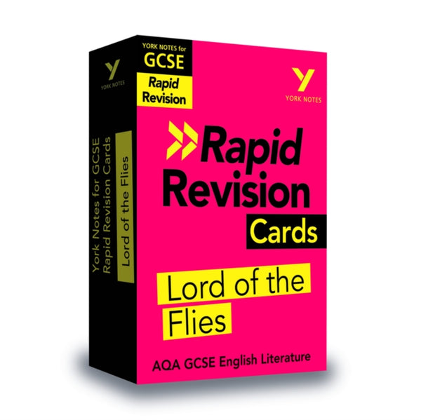 York Notes RAPID AQA GCSE (Revision Cards) Lord of the Flies - for 2026, 2027 exams - Beth Kemp