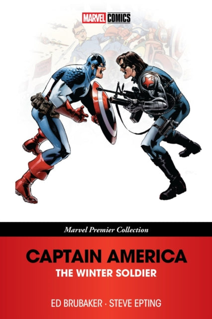 Front cover of Captain America: The Winter Soldier (Marvel Premier Collection) by Ed Brubaker, paperback