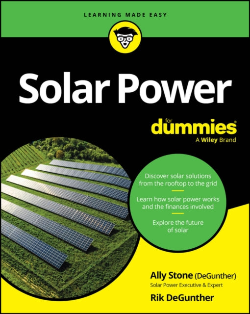 Solar Power For Dummies - Rik DeGunther