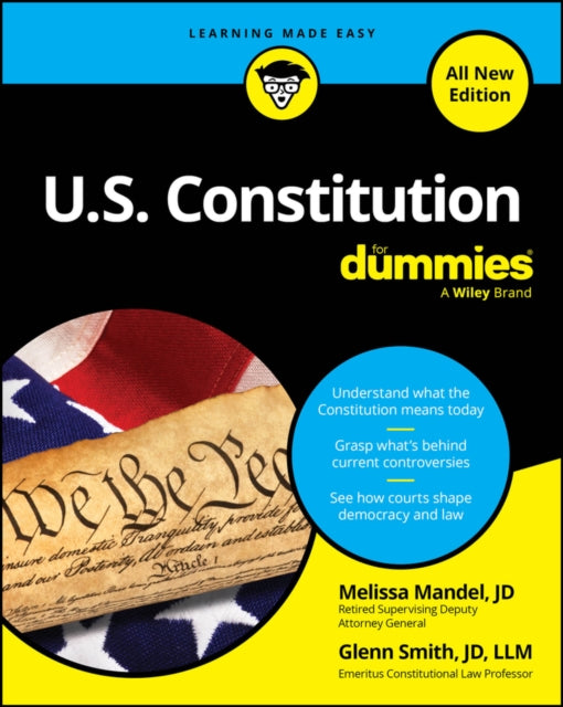 U.S. Constitution For Dummies, All New Edition - Glenn Smith