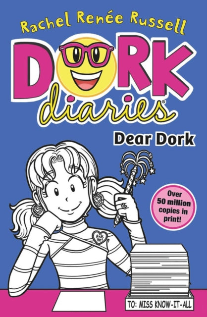 Front cover of Dork Diaries: Dear Dork by Rachel Renee Russell, paperback