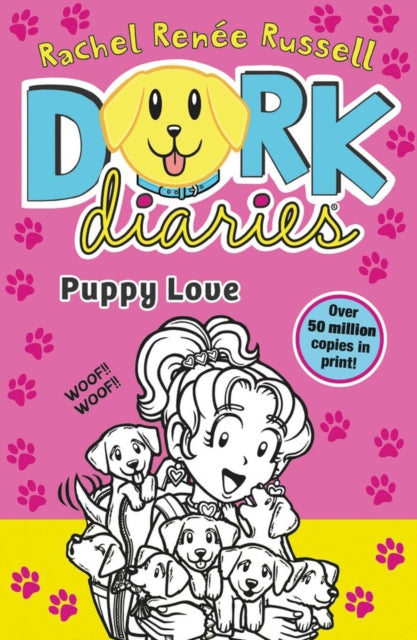 Front cover of Dork Diaries: Puppy Love by Rachel Renee Russell, paperback