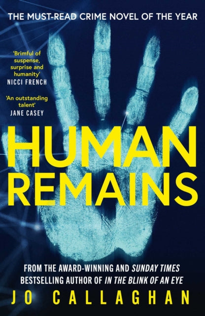 Front cover of Human Remains by Jo Callaghan, paperback