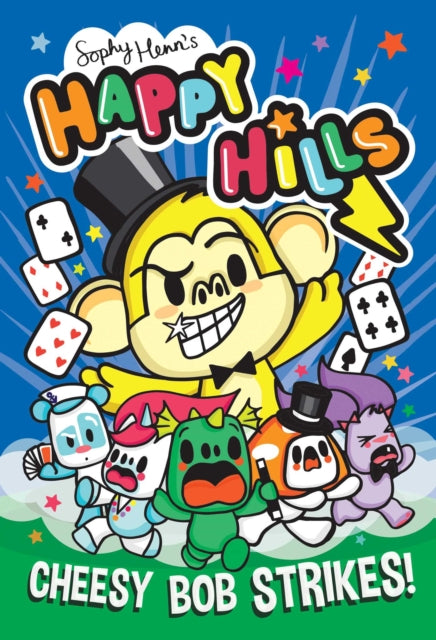 Front cover of Cheesy Bob Strikes! by Sophy Henn, paperback