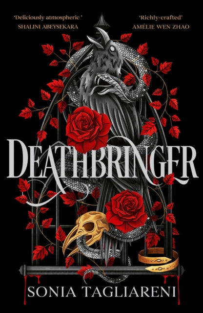 Front cover of Deathbringer by Sonia Tagliareni, hardback