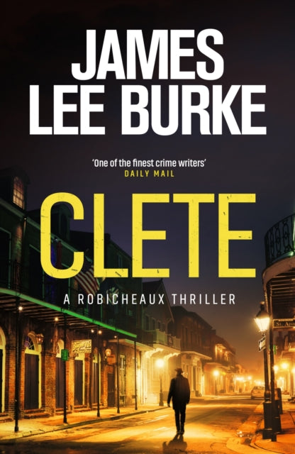 Front cover of Clete by James Lee Burke, paperback