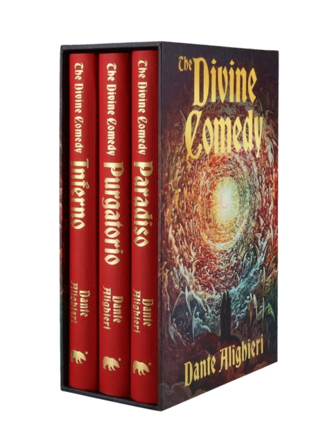 The Divine Comedy: Inferno, Purgatorio, Paradiso : Deluxe 3-Book Boxed Set - Dante Alighieri