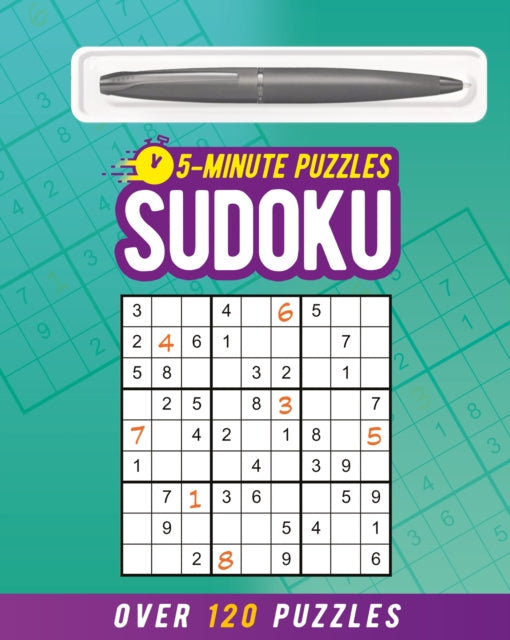 5-Minute Sudoku (includes ball-point pen) : Over 120 Puzzles - Eric Saunders