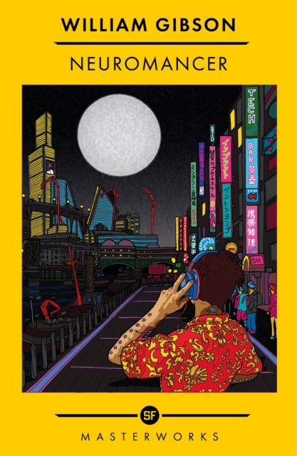 Front cover of Neuromancer by William Gibson, paperback