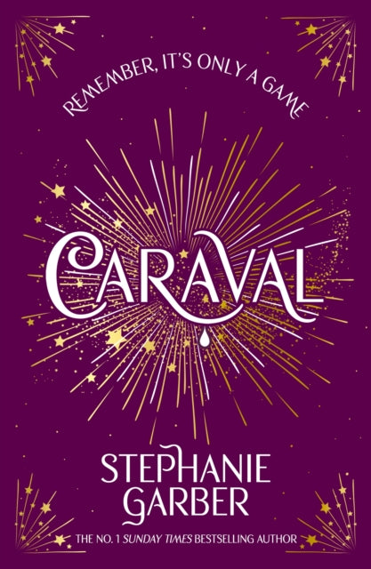 Front cover of Caraval by Stephanie Garber, paperback