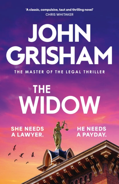 Front cover of The Widow by John Grisham, paperback