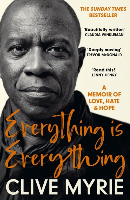 Front cover of Everything is Everything by Clive Myrie, paperback