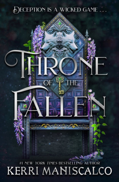 Front cover of Throne of the Fallen by Kerri Maniscalco, paperback