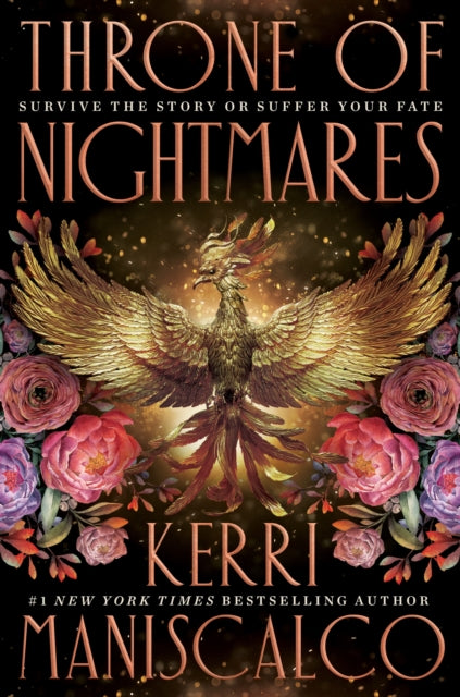 Front cover of Throne of Nightmares by Kerri Maniscalco, hardback