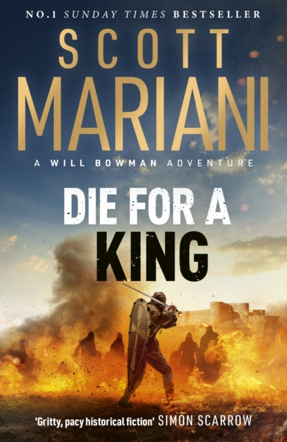 Front cover of Die For A King by Scott Mariani, paperback