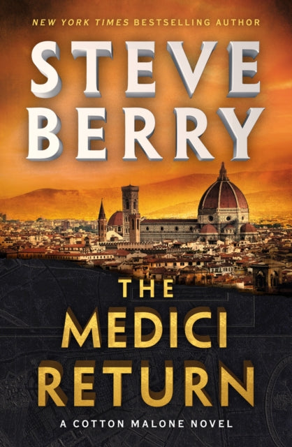 Front cover of The Medici Return by Steve Berry, paperback