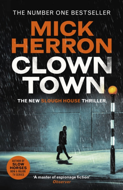 Front cover of Clown Town by Mick Herron, hardback