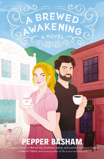 A Brewed Awakening : A hilarious, clean, enemies-to-lovers rom-com - Pepper Basham