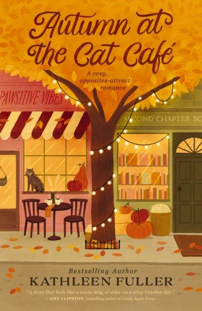 Autumn at the Cat Cafe - Kathleen Fuller