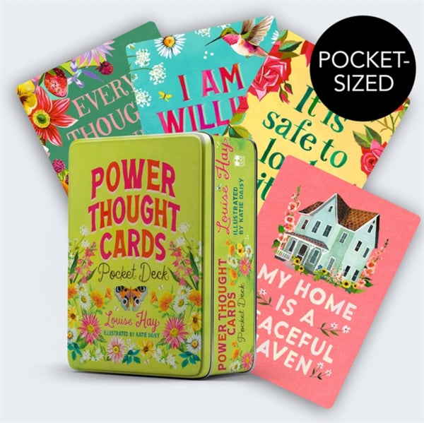 Power Thought Cards Pocket Deck : A 64-Card Affirmation Deck - Louise Hay