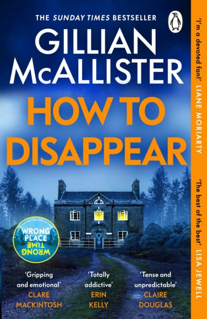 Front cover of How to Disappear by Gillian McAllister, paperback