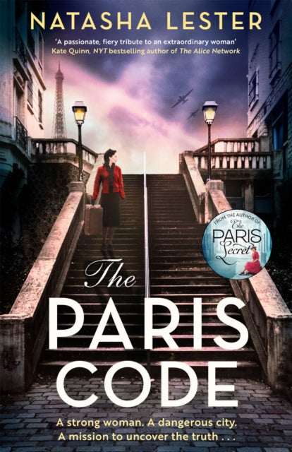 Front cover of The Paris Code by Natasha Lester, paperback