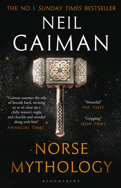 Front cover of Norse Mythology by Neil Gaiman, paperback