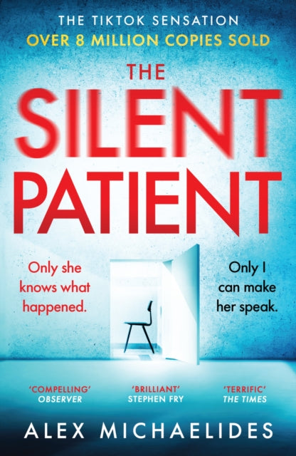 Front cover of The Silent Patient by Alex Michaelides, paperback
