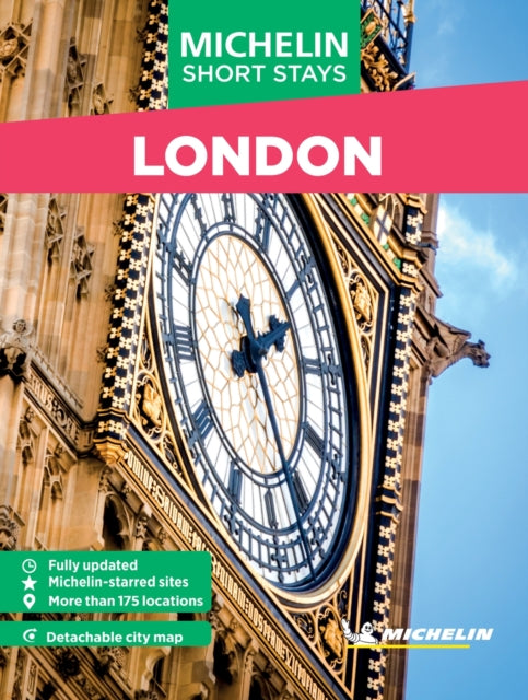 Front cover of Michelin Travel Guides Short Stays: London by Michelin Editions, paperback