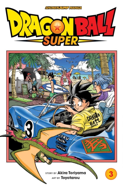 Front cover of Dragon Ball Super, Vol. 3 by Toyotarou, paperback