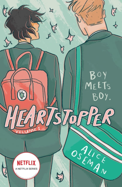 Front cover of Heartstopper Volume 1 by Alice Oseman, paperback