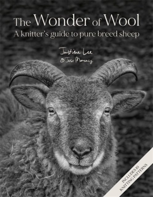 Front cover of The Wonder of Wool by Justine Lee, hardback