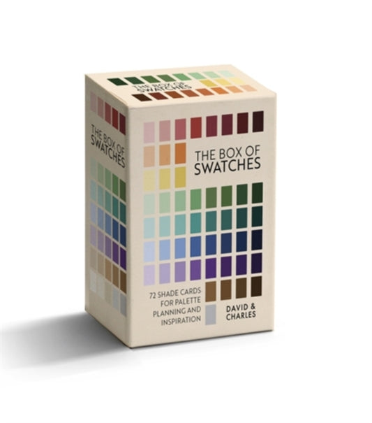 Front cover of The Box of Swatches by David and Charles Ltd, card deck