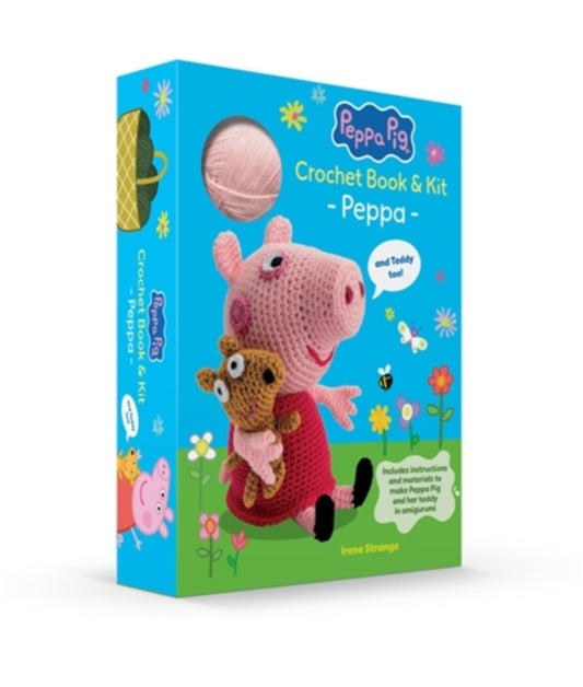 Front cover of Peppa Pig Crochet Book & Kit: Peppa (and Teddy Too!) by Irene Strange