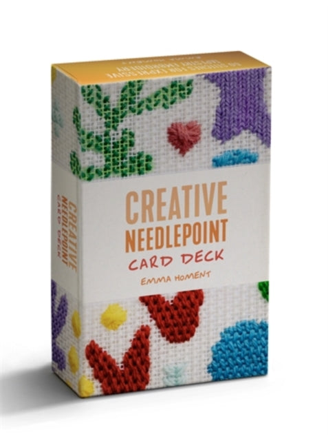 Creative Needlepoint Card Deck : 50 Stitches for Expressive Tapestry Embroidery - Emma Homent