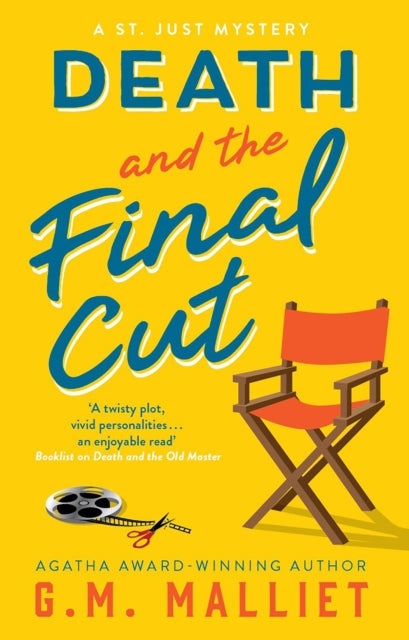 Front cover of Death and the Final Cut by G.M. Malliet, hardback