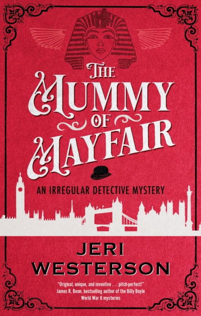 Front cover of The Mummy of Mayfair by Jeri Westerson Westerson, paperback