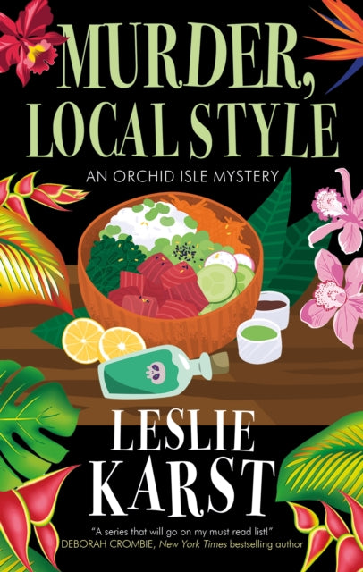 Front cover of Murder, Local Style by Leslie Karst, hardback